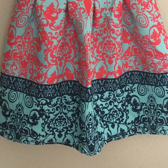 Fashion Classic Multi Colored Dress Size S NWT - Picture 2 of 9